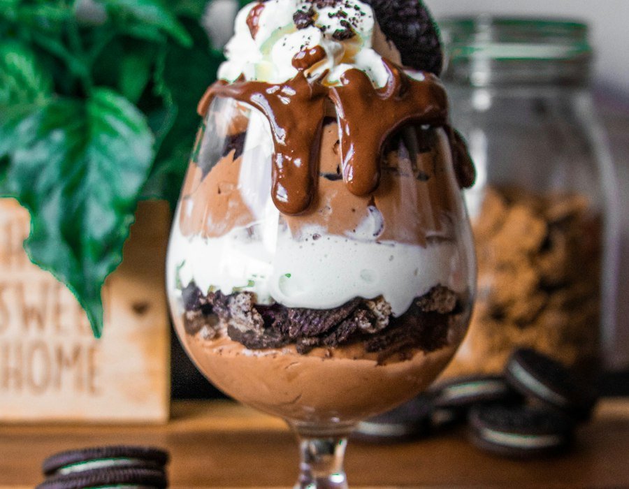 Postres con helado